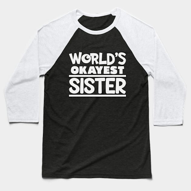 sister Baseball T-Shirt by Polli